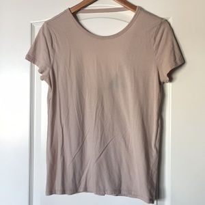 Forever 21 Open Back Tee Shirt